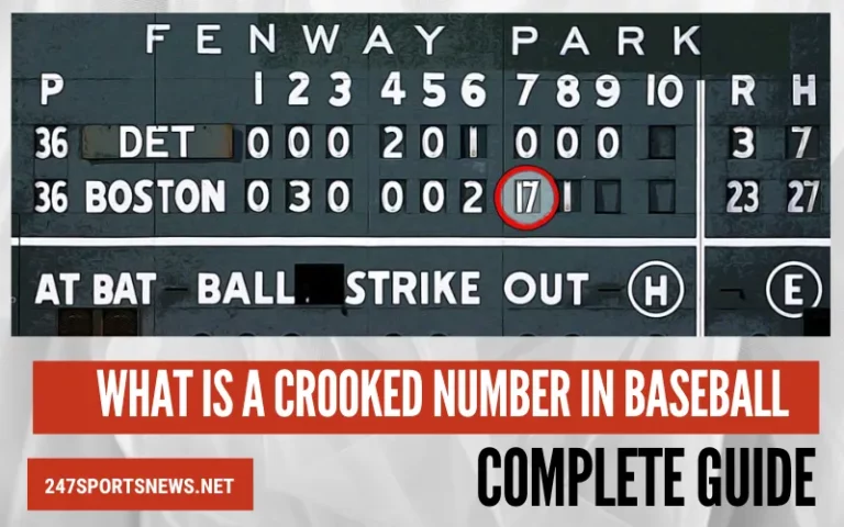 What Is A Crooked Number In Baseball